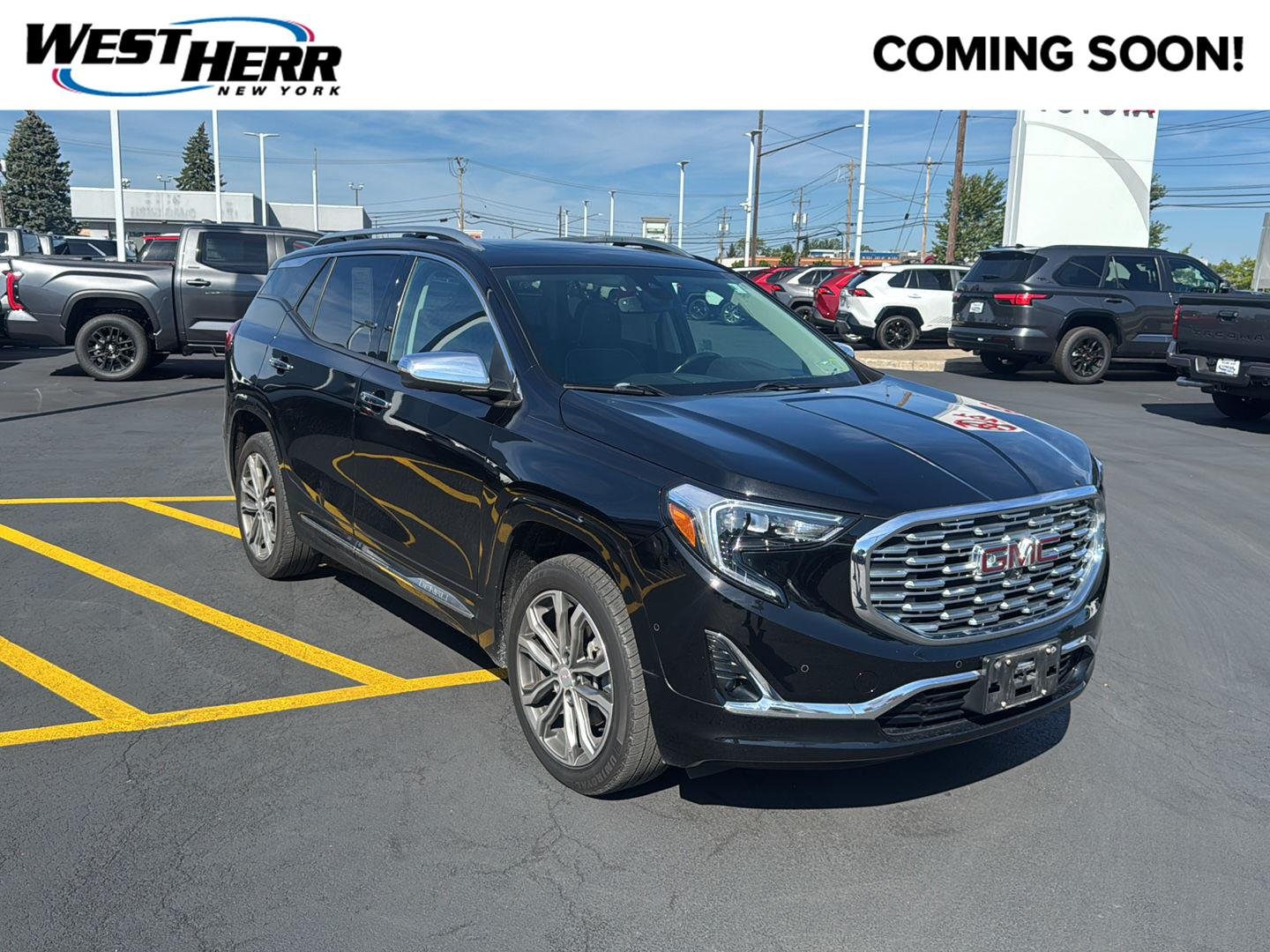 Used 2020 Ebony Twilight Metallic GMC Denali image 1