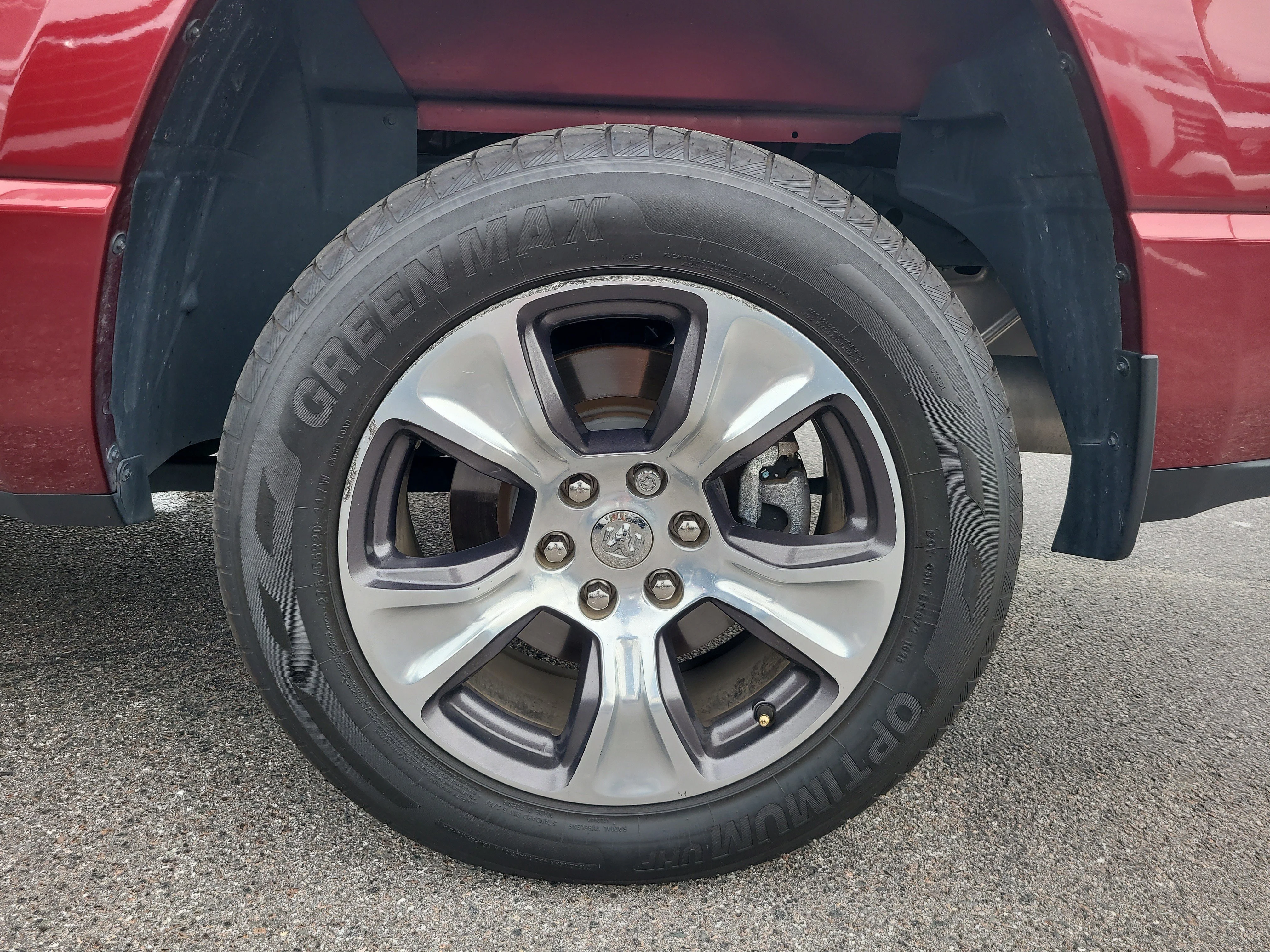 Used 2023 Delmonico Red Pearlcoat Ram Laramie image 9