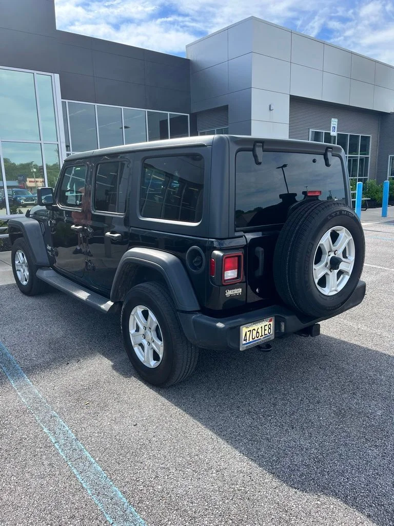 Used 2020 Black Clearcoat Jeep Unlimited Sport S image 15