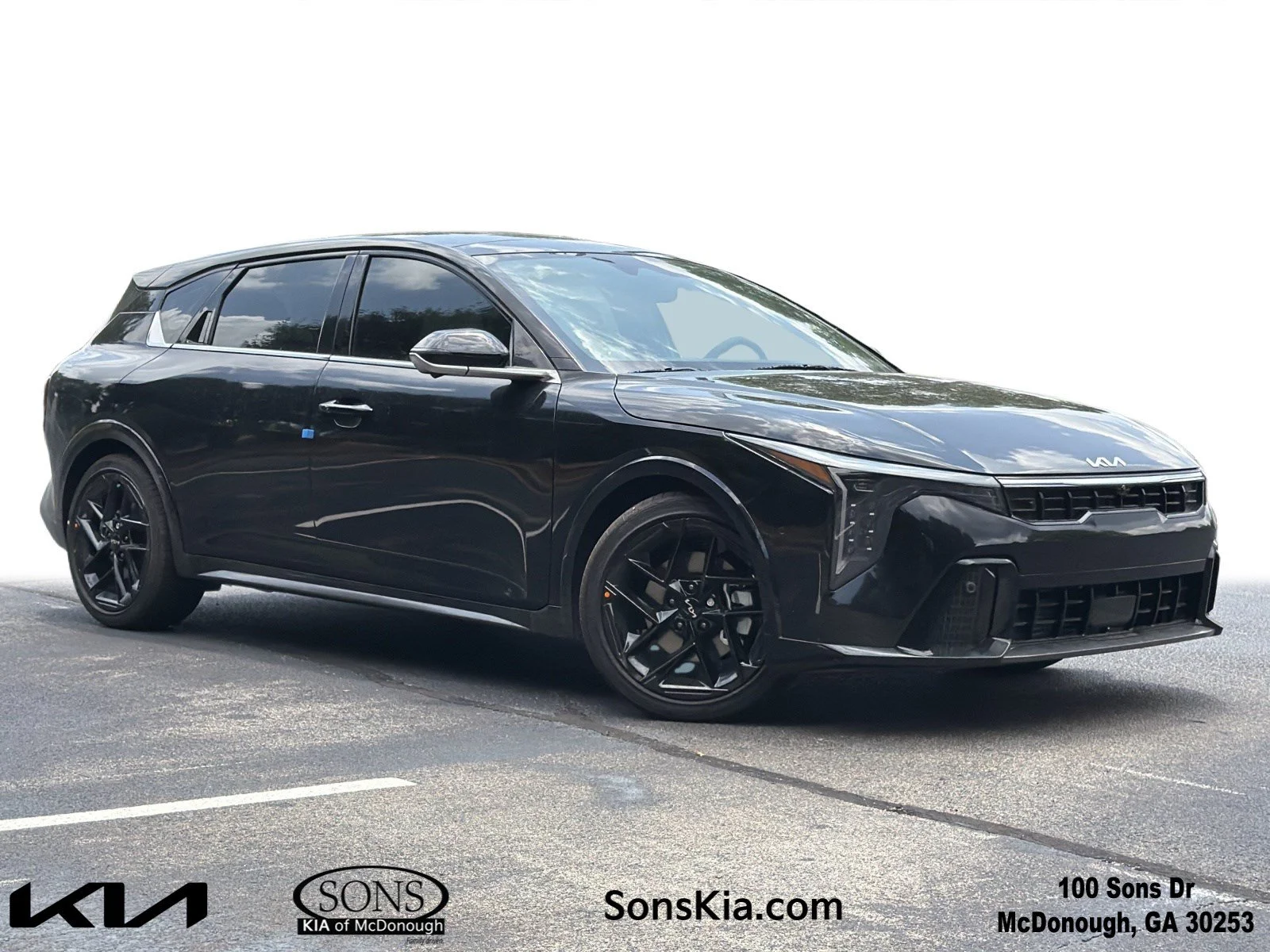 New 2026 Aurora Black Pearl Kia GT-Line Turbo image 1