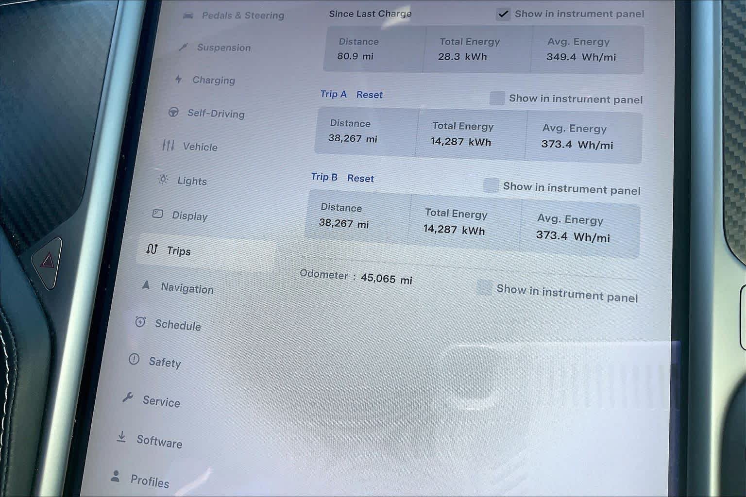 Used 2018 Red Multi-Coat Tesla 75D image 24