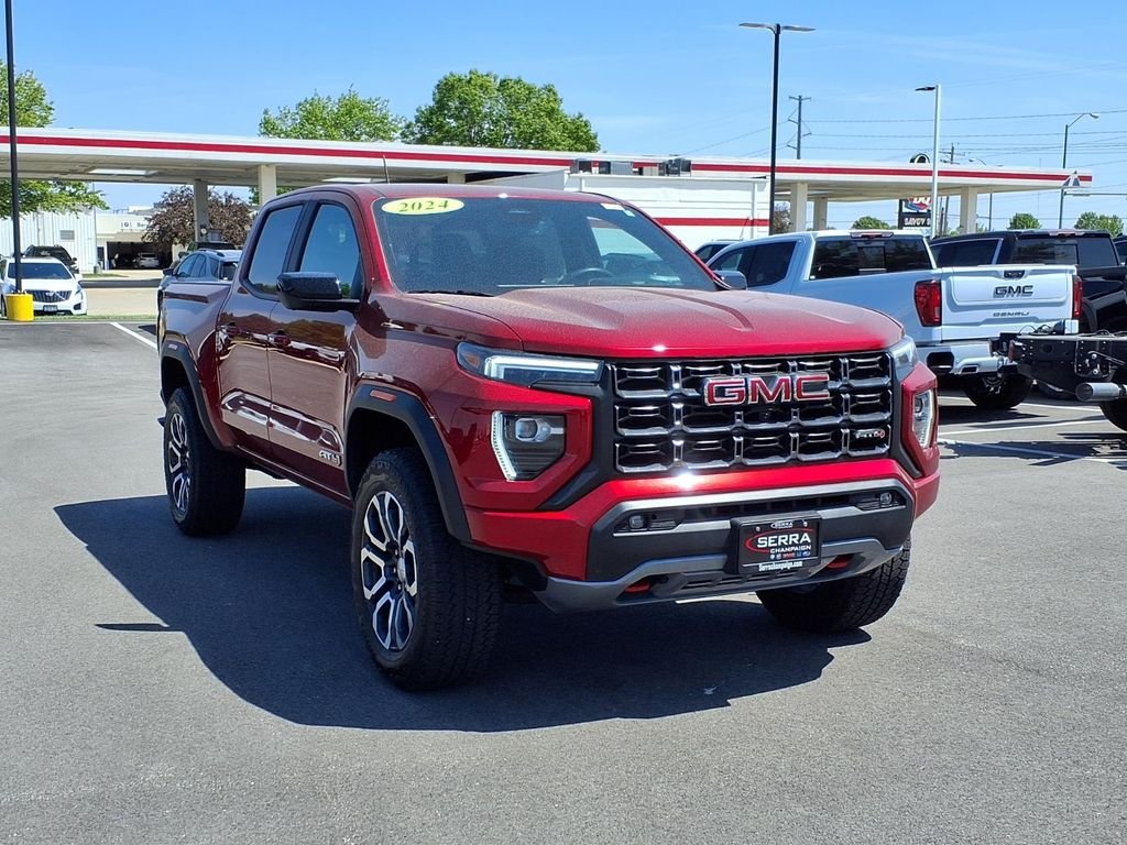 Used 2024 Volcanic Red Tintcoat GMC AT4 image 19