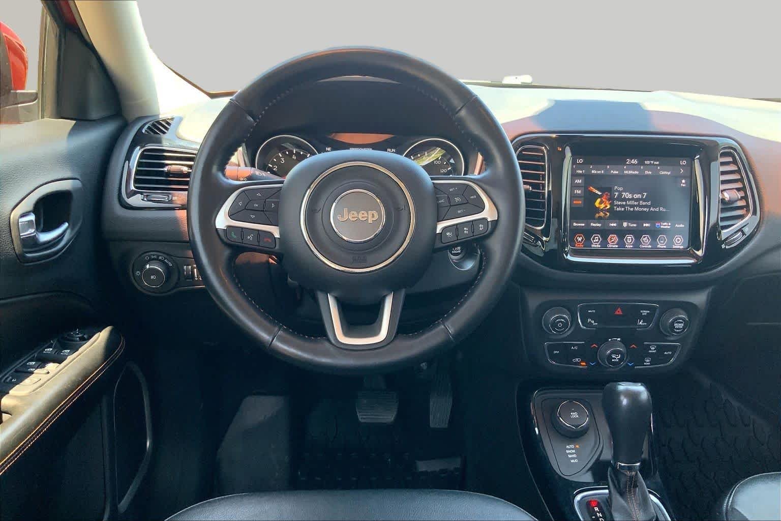 Used 2021 Redline Pearlcoat Jeep Limited image 6