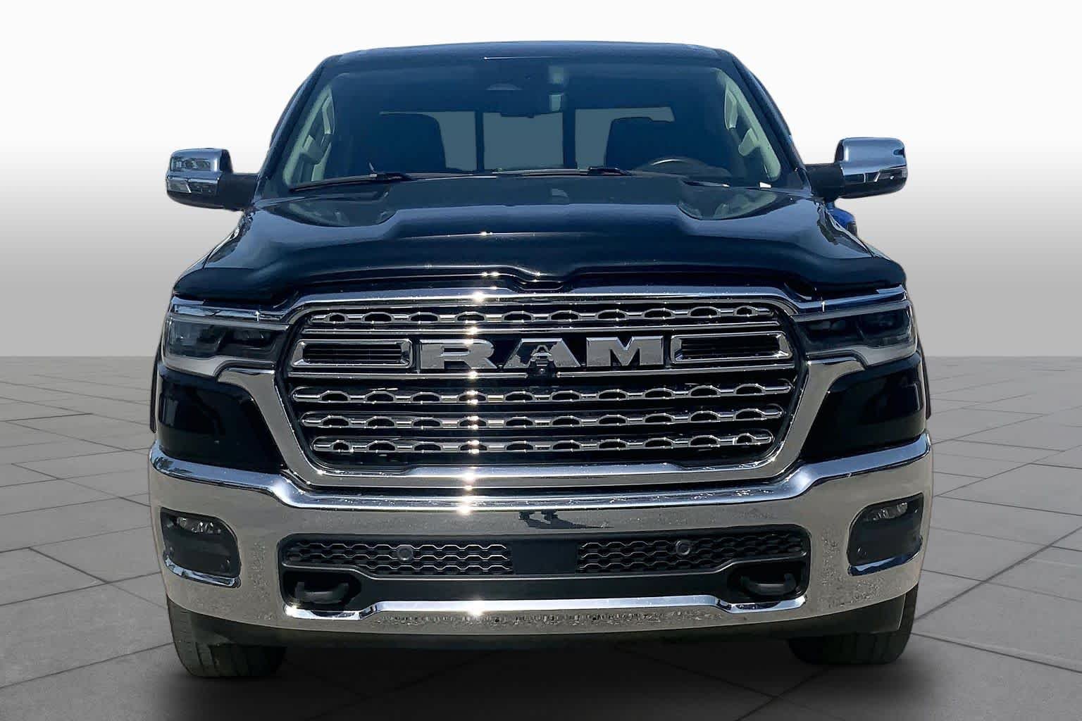 Used 2025 Diamond Black Crystal Pearlcoat Ram Longhorn image 4
