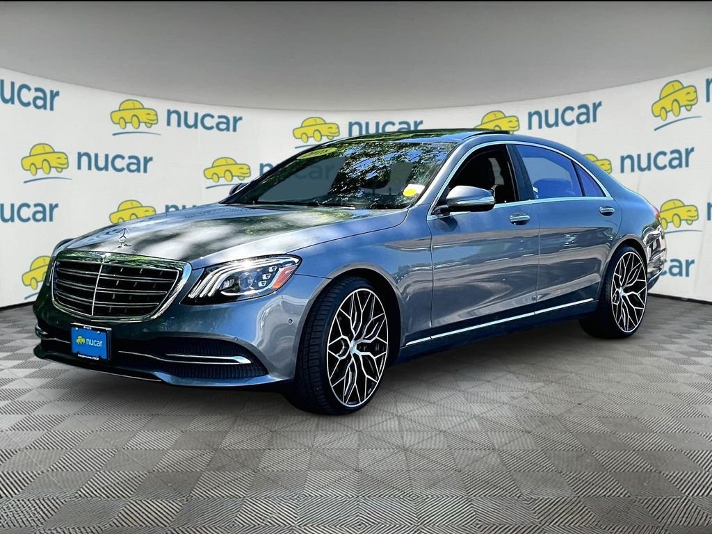 Used 2018 Gray Mercedes-Benz S 450 image 3