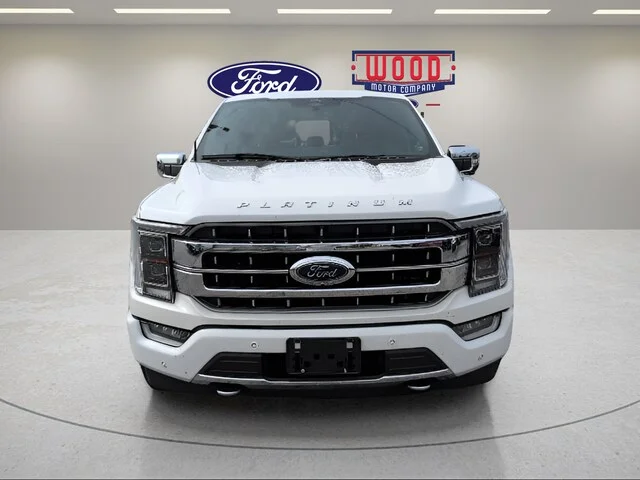 Used 2022 White Metallic Ford Platinum image 8