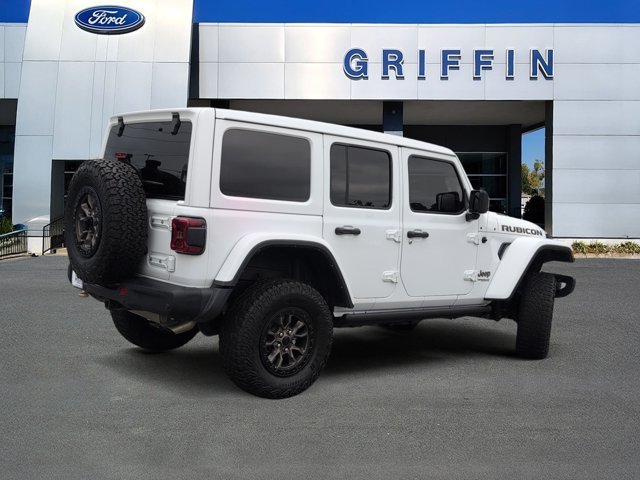 Used 2021 White Jeep Unlimited Rubicon 392 image 4