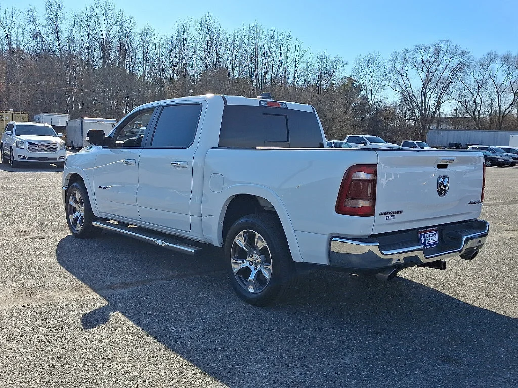 Used 2022 Bright White Clearcoat Ram Laramie image 8