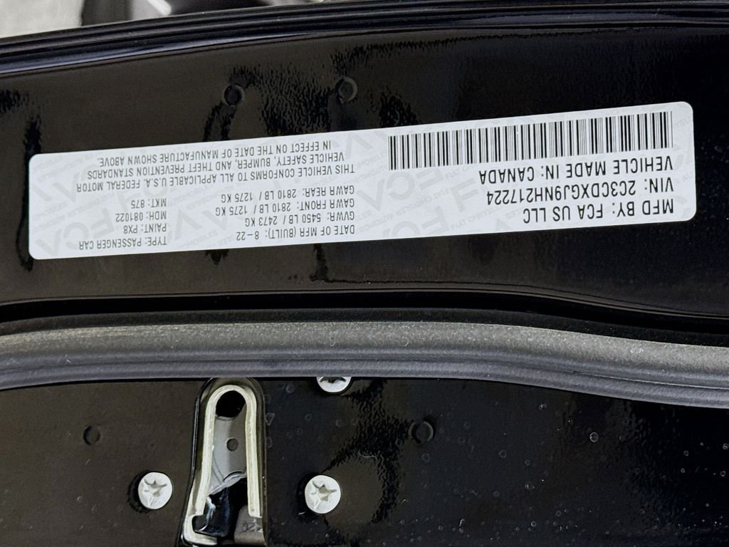 Used 2022 Pitch Black Clearcoat Dodge Scat Pack image 32