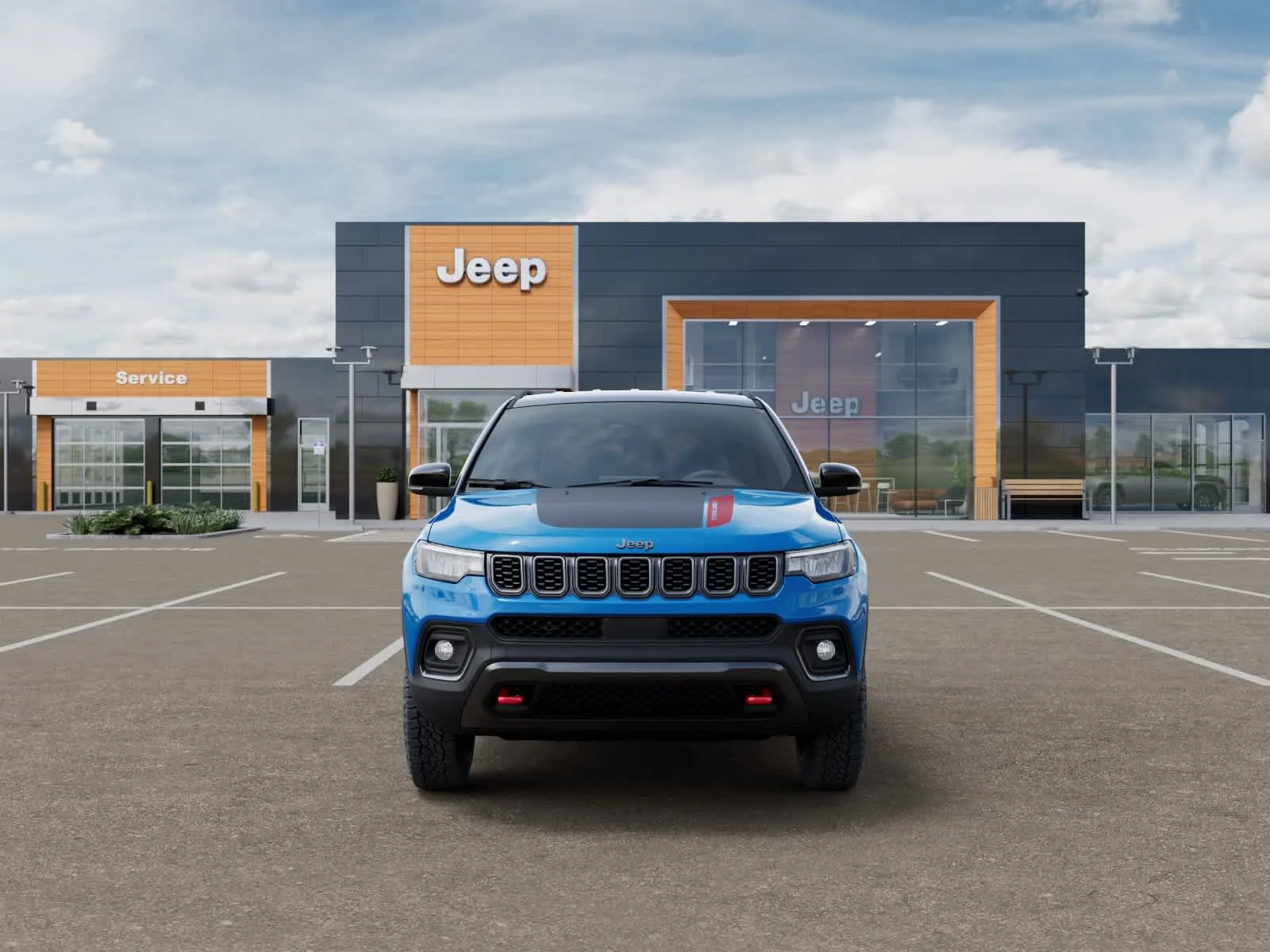 New 2026 Hydro Blue Pearlcoat Jeep Trailhawk image 6