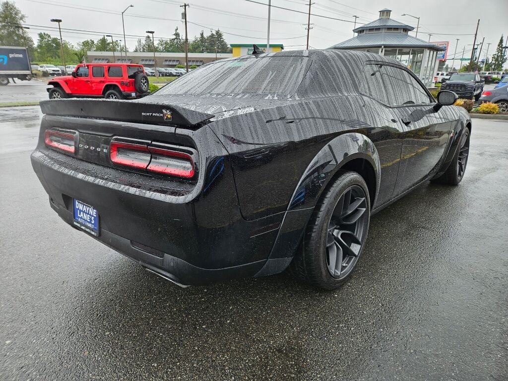 Used 2021 Black Dodge R/T Scat Pack Widebody image 5