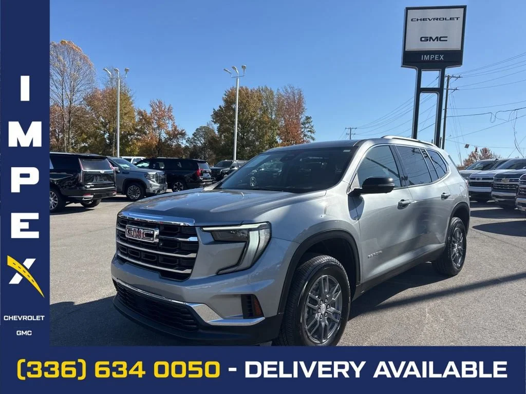 Sterling Metallic 2025 GMC Acadia Elevation FWD SUV / Crossover Front-Wheel Drive