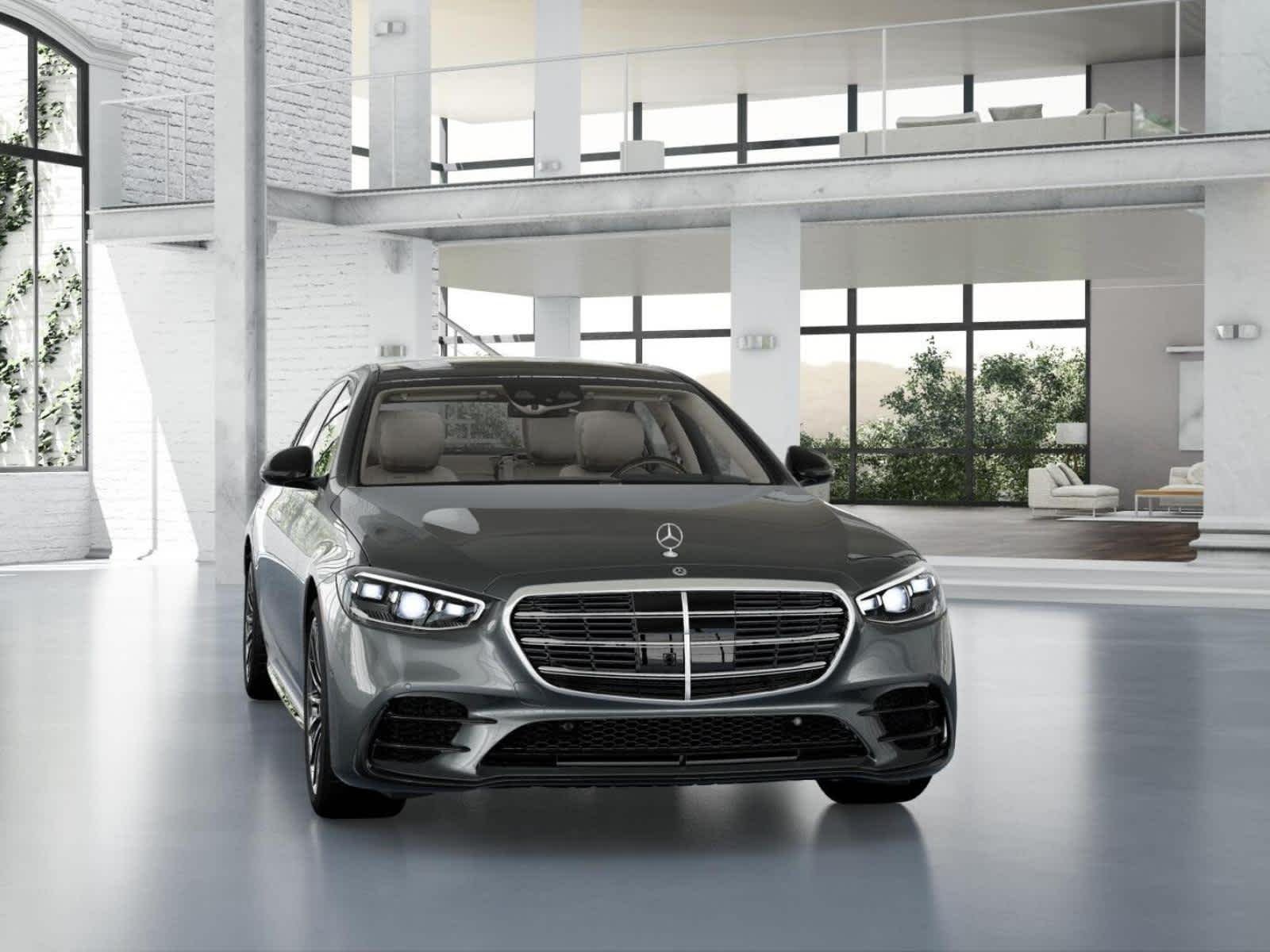New 2026 Selenite Grey Metallic Mercedes-Benz S 500 image 7