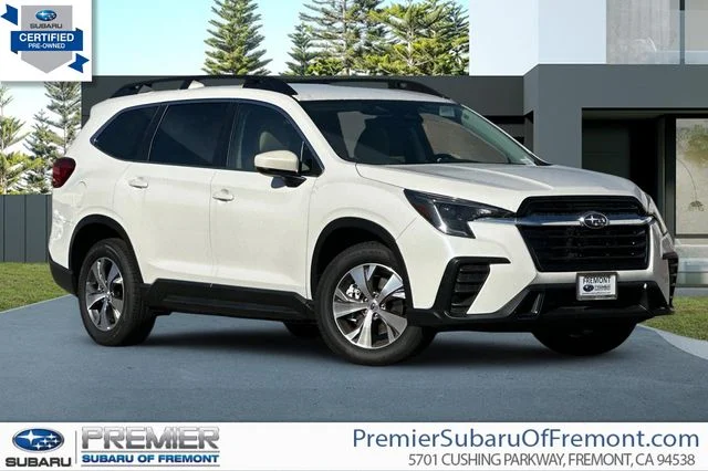 Certified Used 2025 White Subaru Premium image 1