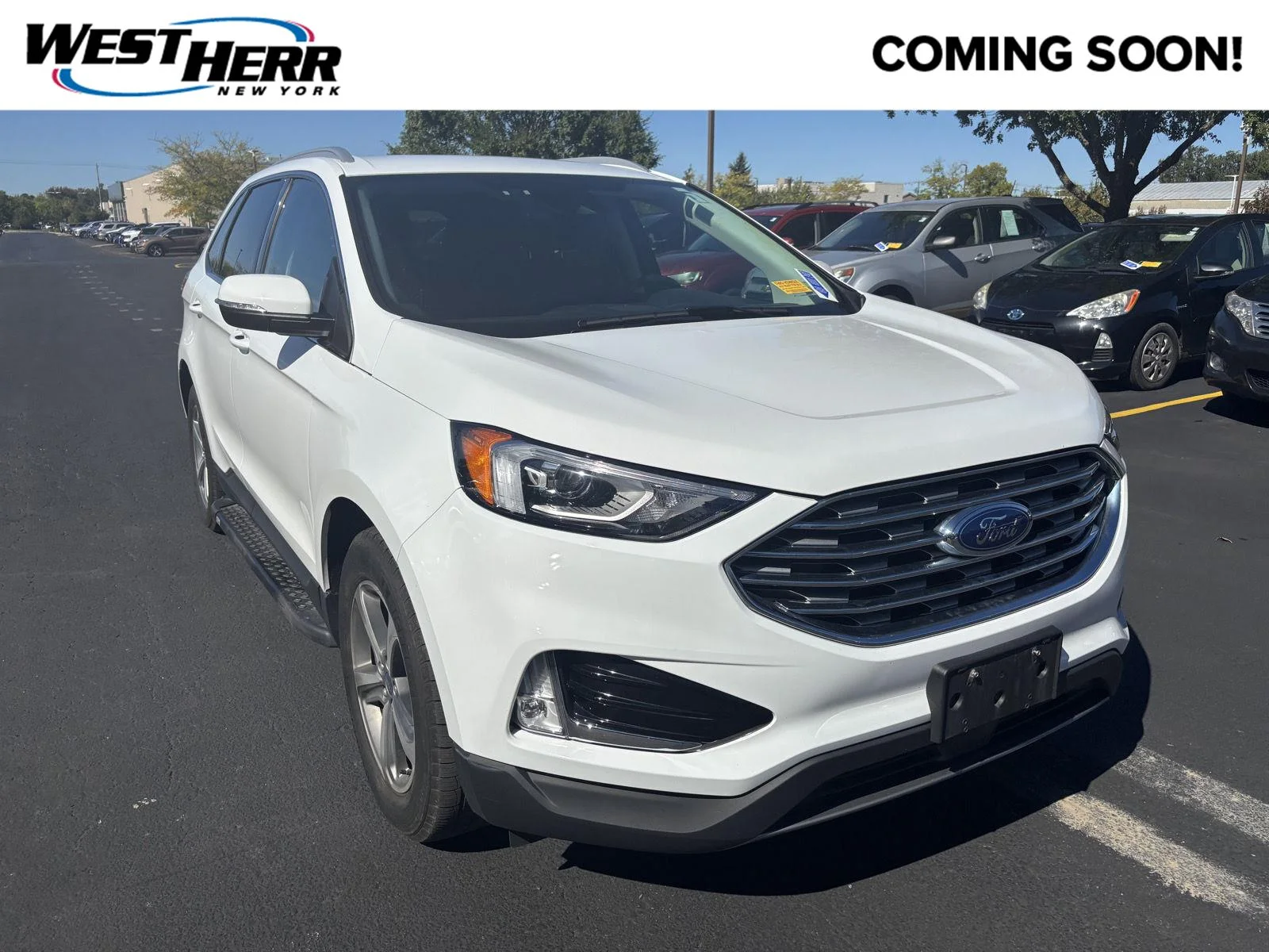 Used 2020 Oxford White Ford SEL image 1