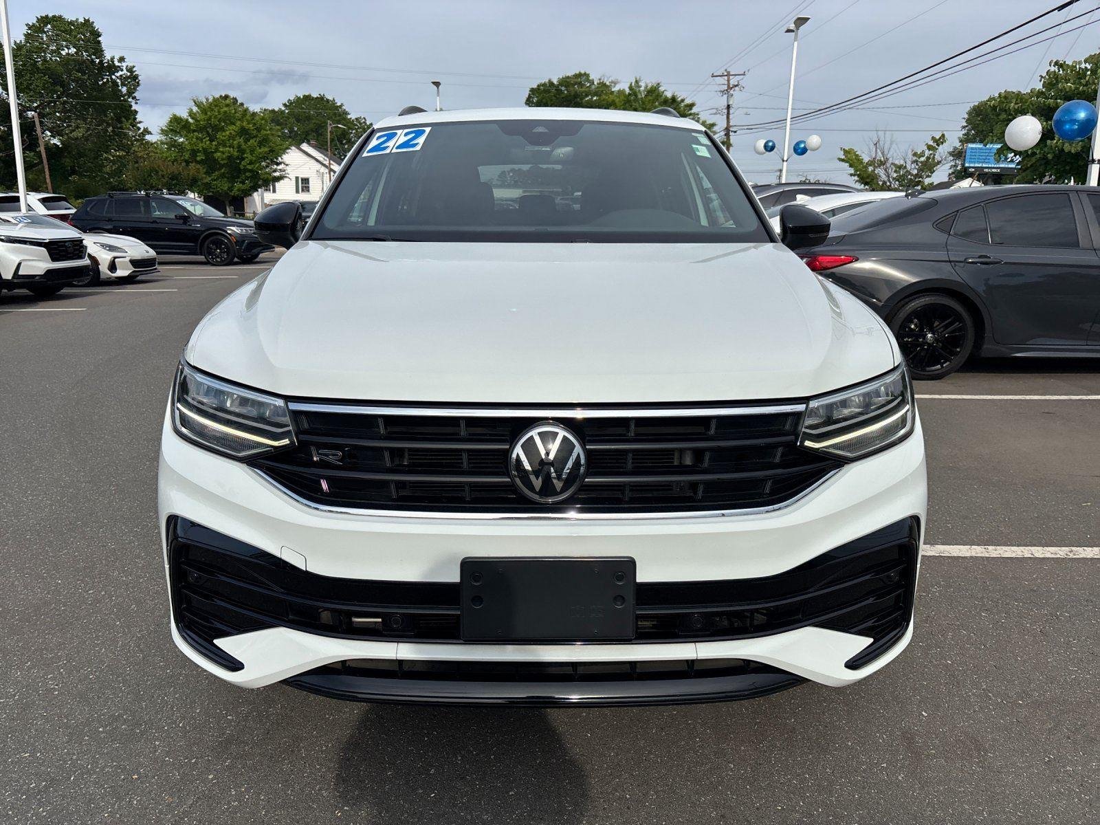 Used 2022 Pure White Volkswagen SE R-Line Black image 8