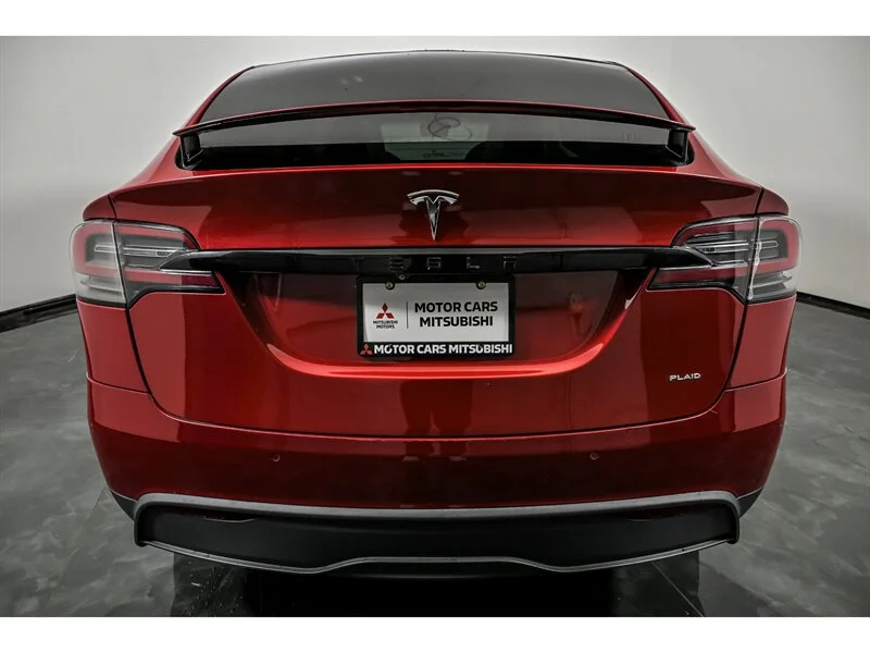Used 2022 Red Multi-Coat Tesla Plaid image 8