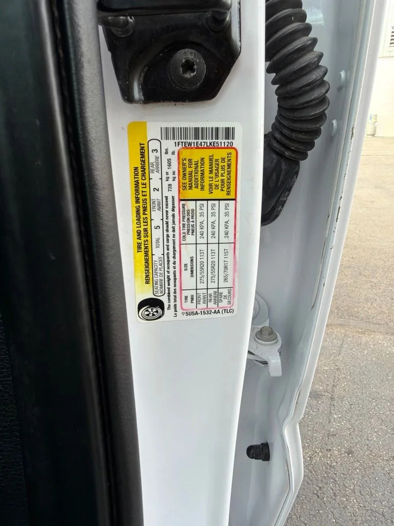 Used 2020 White Ford Lariat image 56