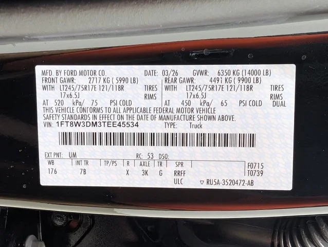 New 2026 Agate Black Metallic Ford F-350® Platinum® image 69