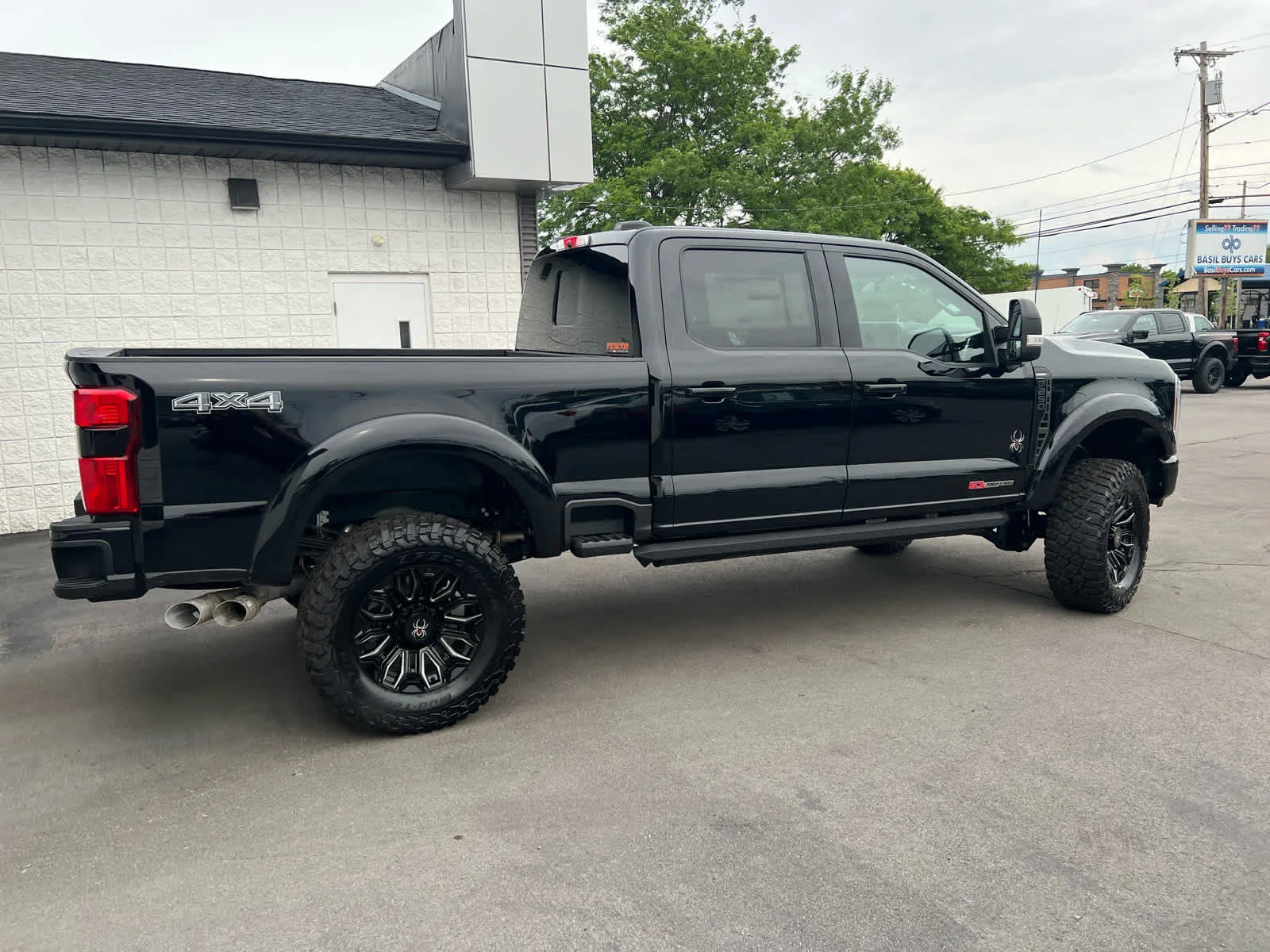 New 2026 Agate Black Metallic Ford Lariat Black Widow image 5