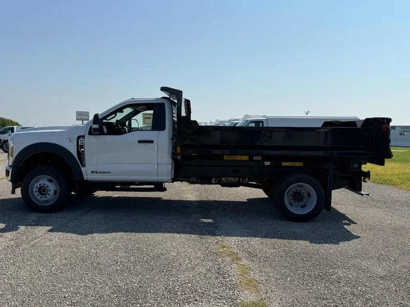 New 2025 Oxford White Ford 11FT Dump Body image 2