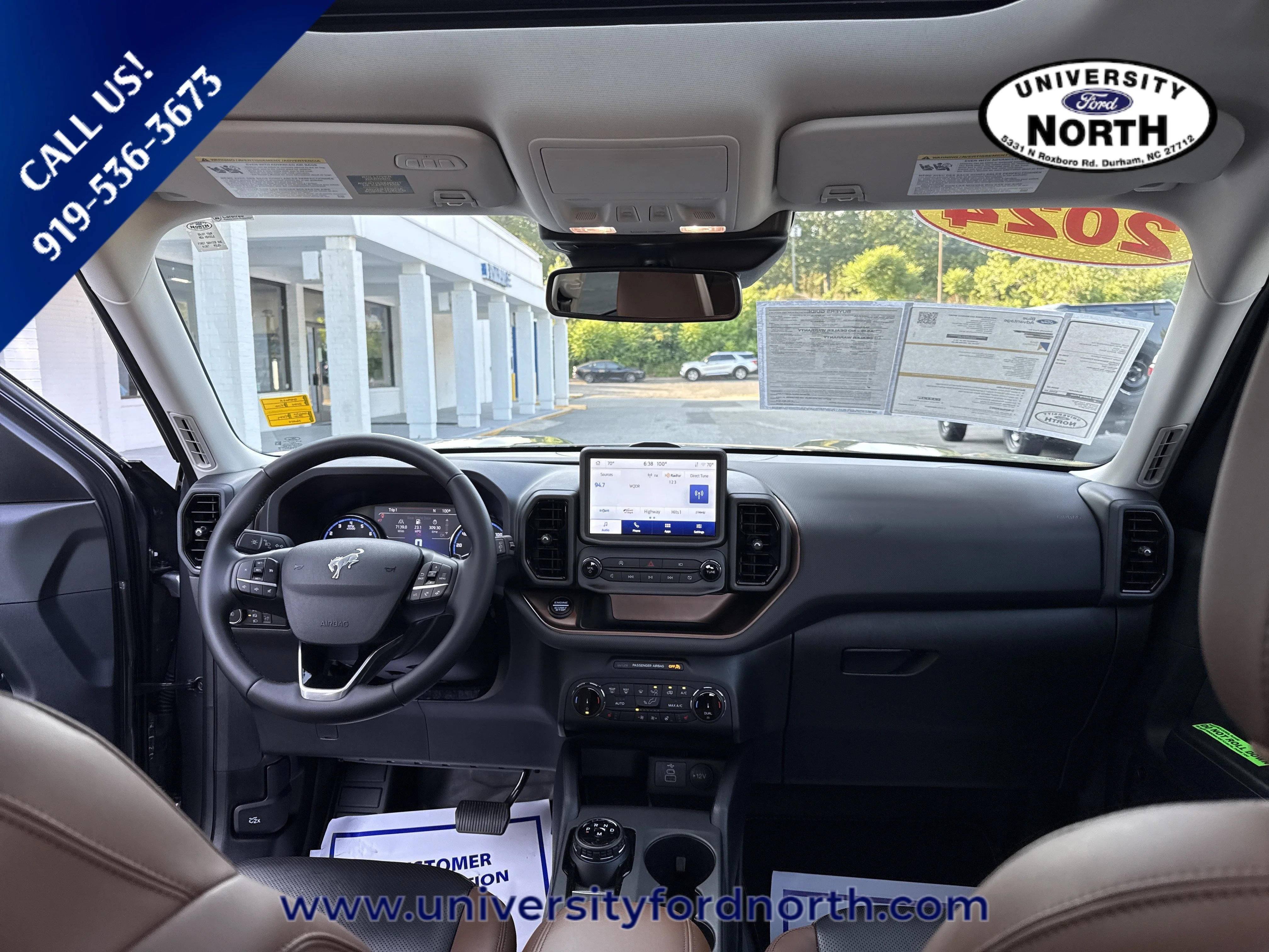 Used 2024 Carbonized Gray Metallic Ford Badlands image 50