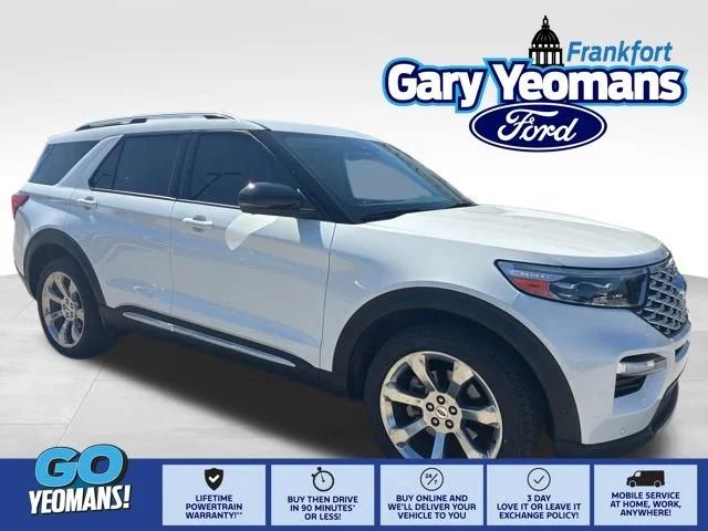 Certified Used 2020 Star White Ford Platinum image 1