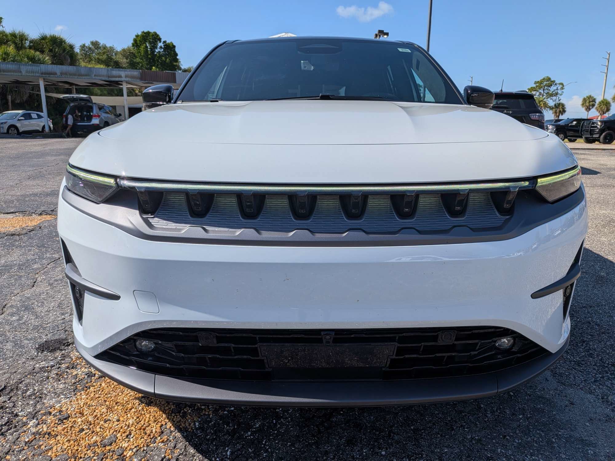 Used 2024 Bright White Clearcoat Jeep Launch Edition image 10