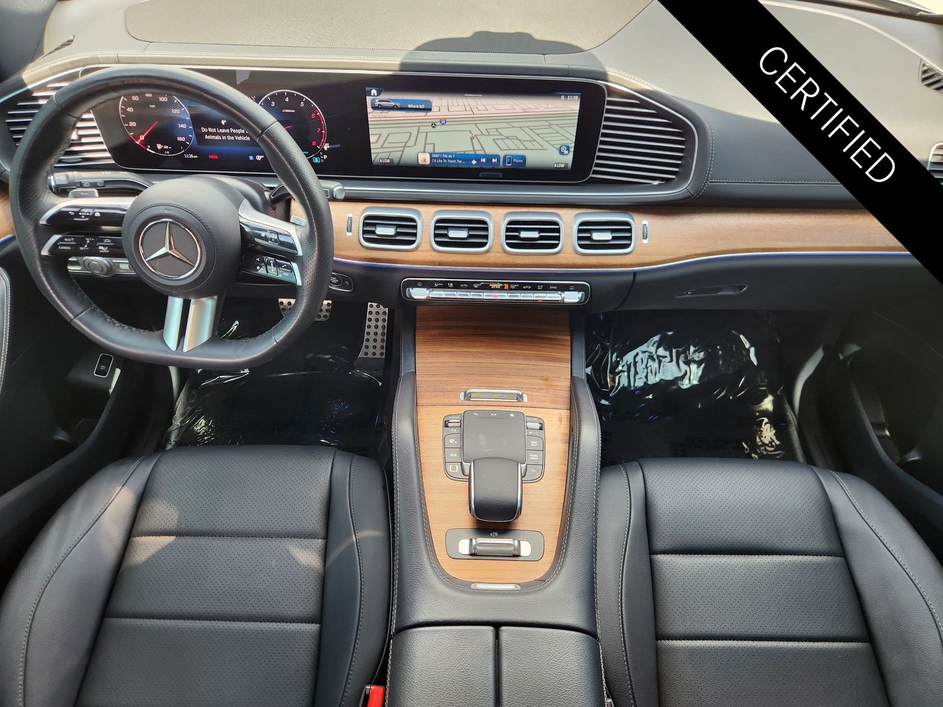 Certified Used 2025 Selenite Grey Metallic Mercedes-Benz GLS 450 image 2