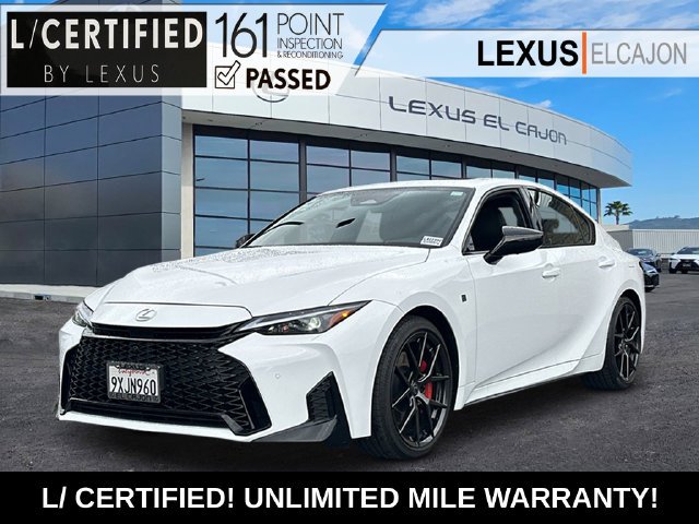 Certified Used 2026 White Lexus 350 F SPORT image 1
