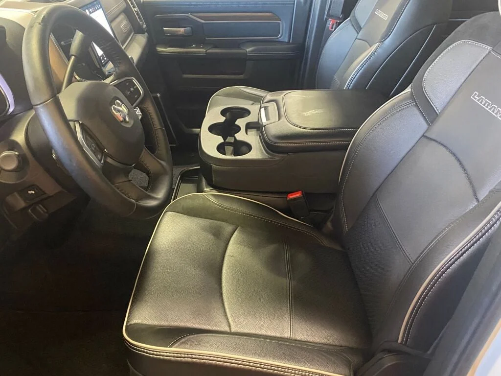 Used 2024 Bright White Clearcoat Ram Laramie image 5