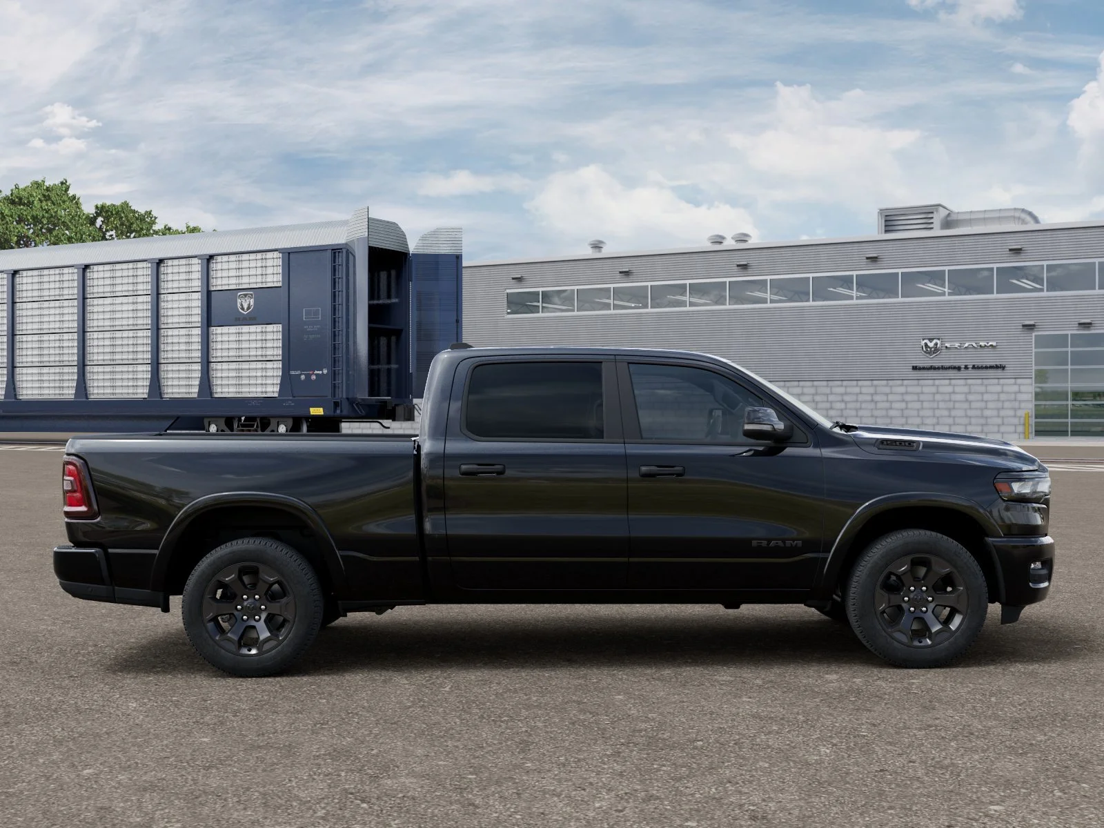 New 2026 Diamond Black Crystal Pearlcoat RAM Big Horn/Lone Star image 23