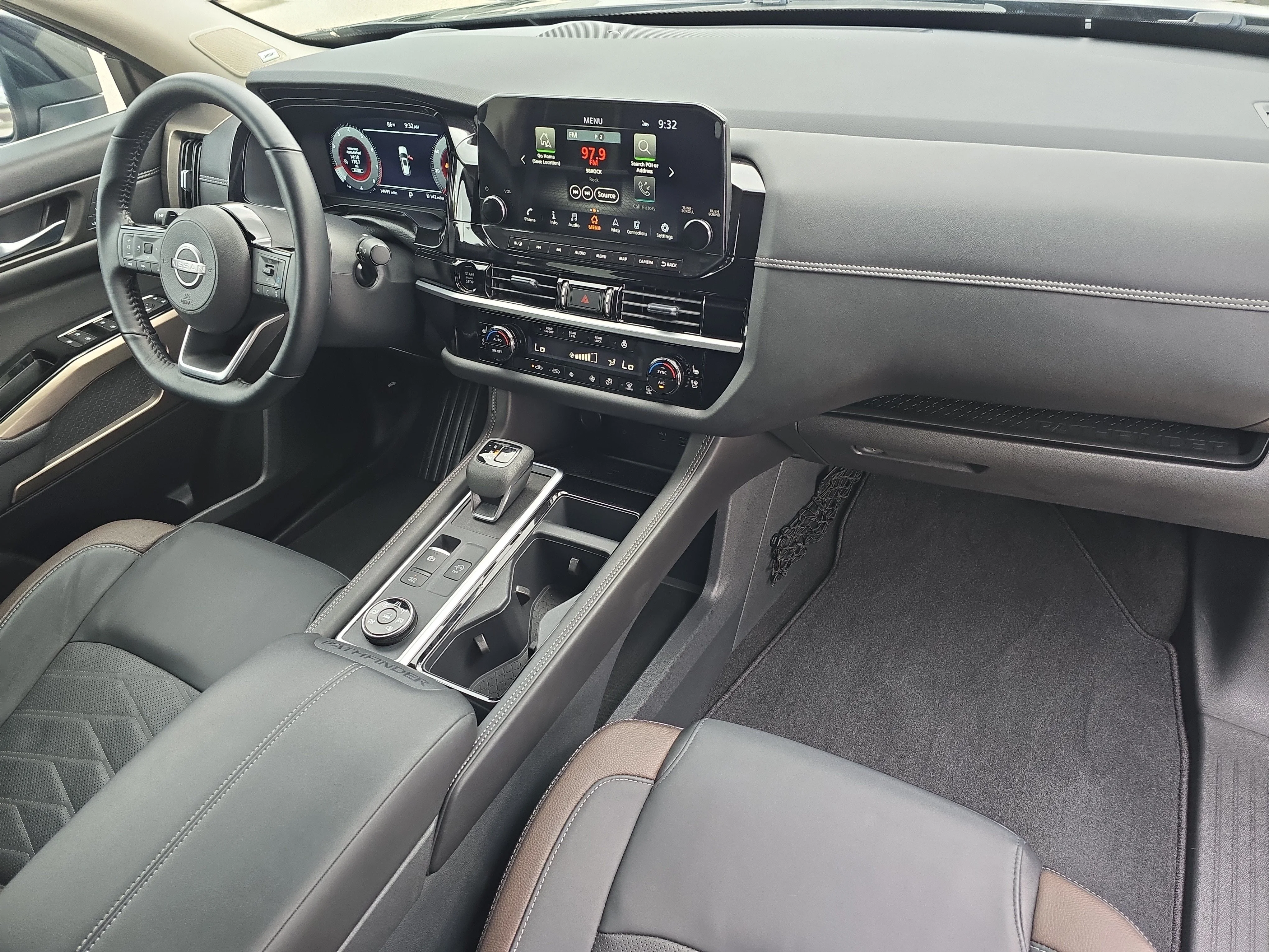 Certified Used 2025 Super Black Nissan Platinum image 12