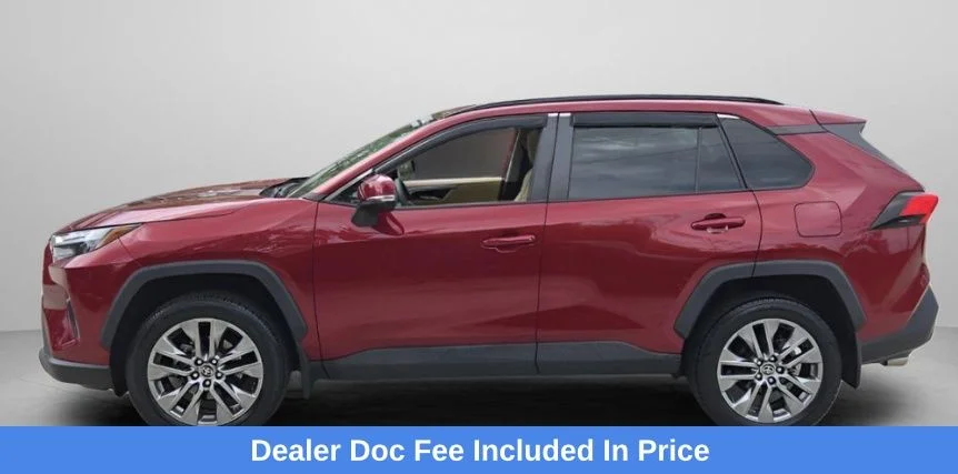 Used 2023 Red Toyota XLE Premium image 1