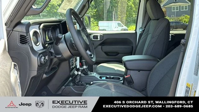 New 2026 Bright White Clear-Coat Exterior Paint Jeep Sport S image 10