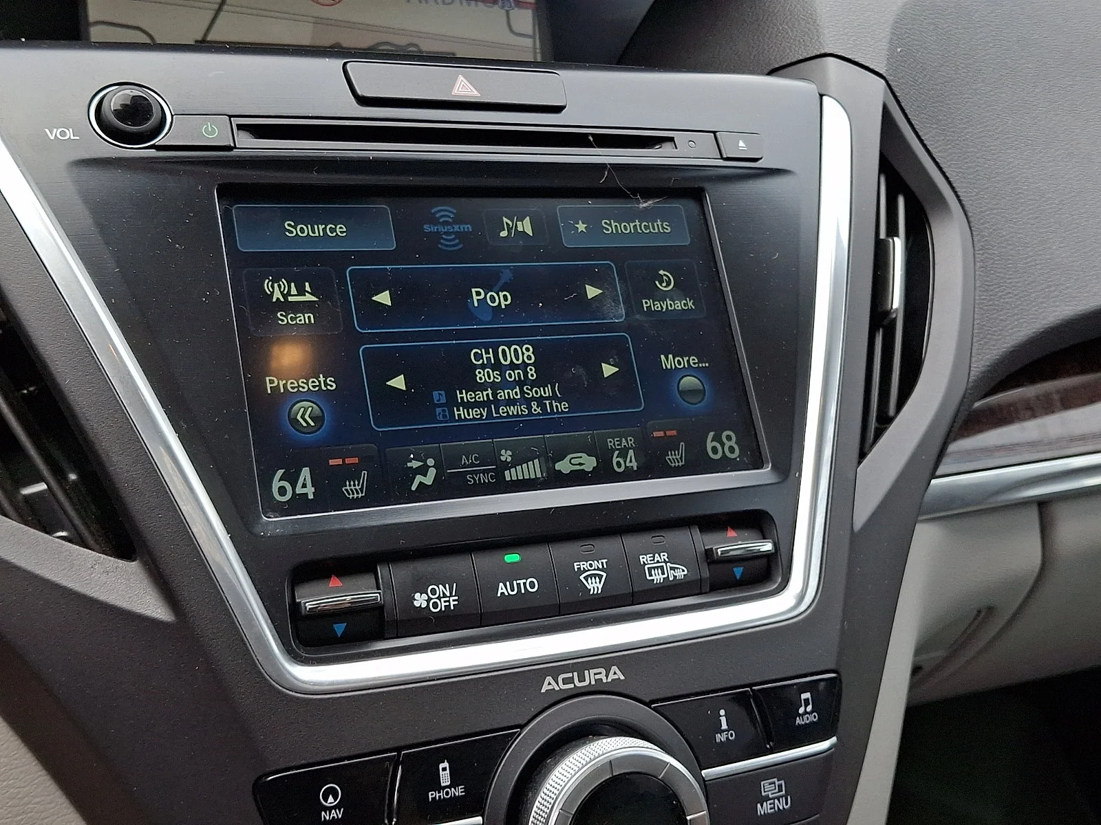 Used 2017 Fathom Blue Pearl Acura w/Technology Pkg image 19
