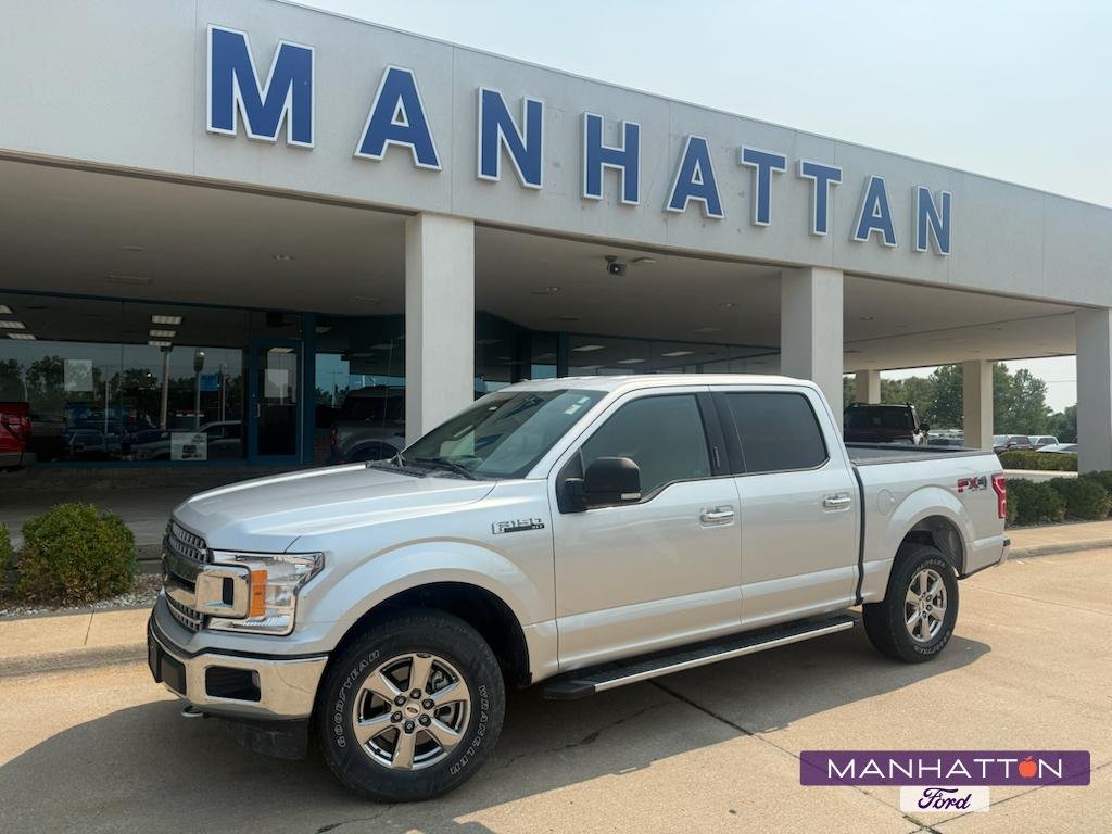 Used 2018 Ingot Silver Metallic Ford XLT image 1