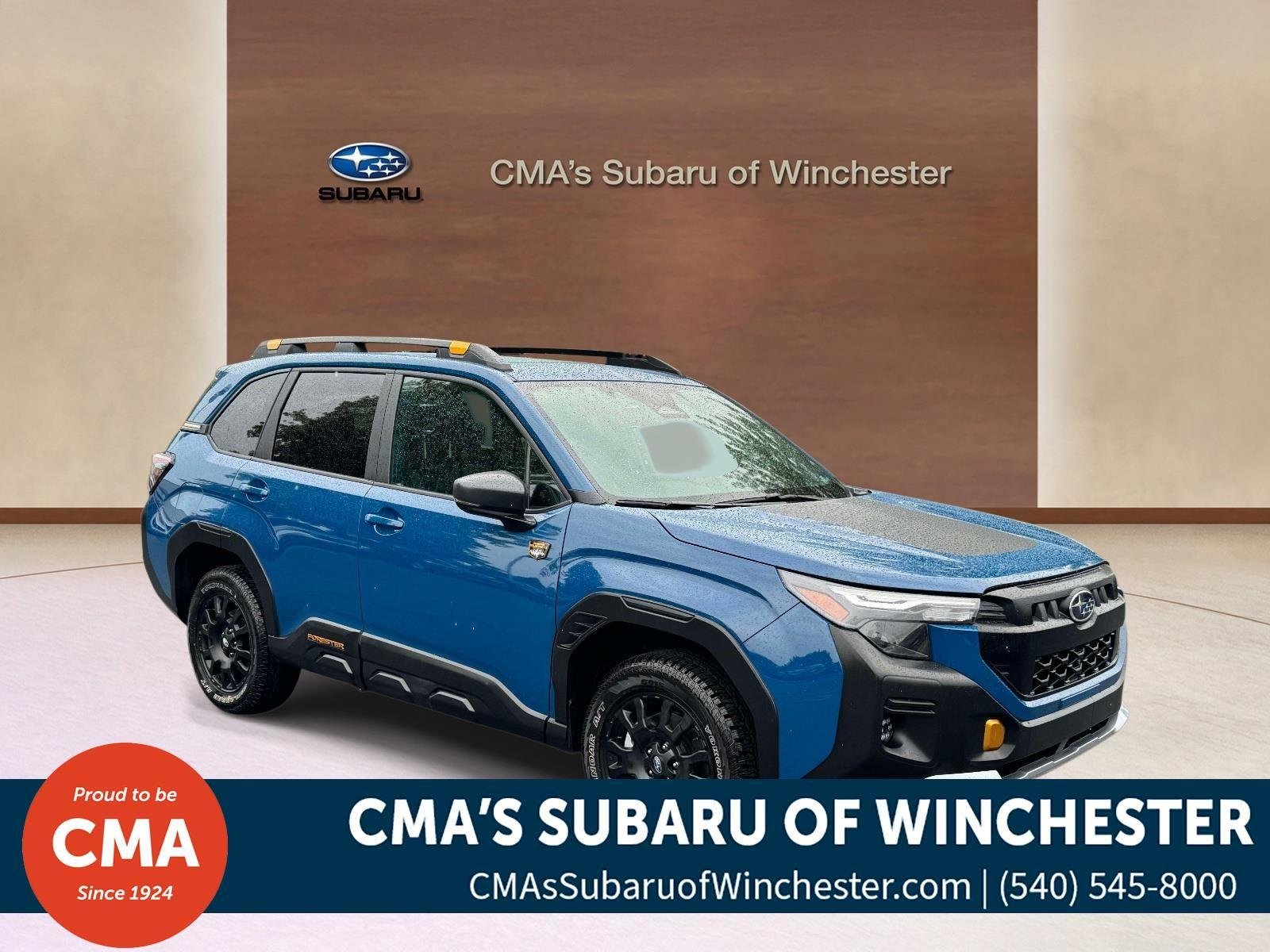 Certified Used 2026 Geyser Blue Subaru Wilderness image 1