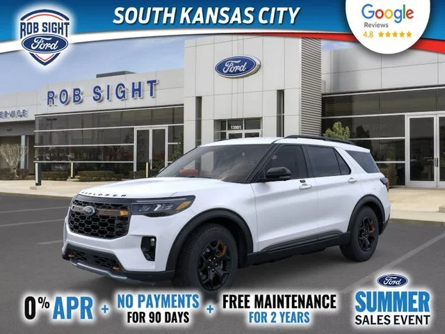 New 2026 Star White Metallic Tri-Coat Ford Tremor® image 1