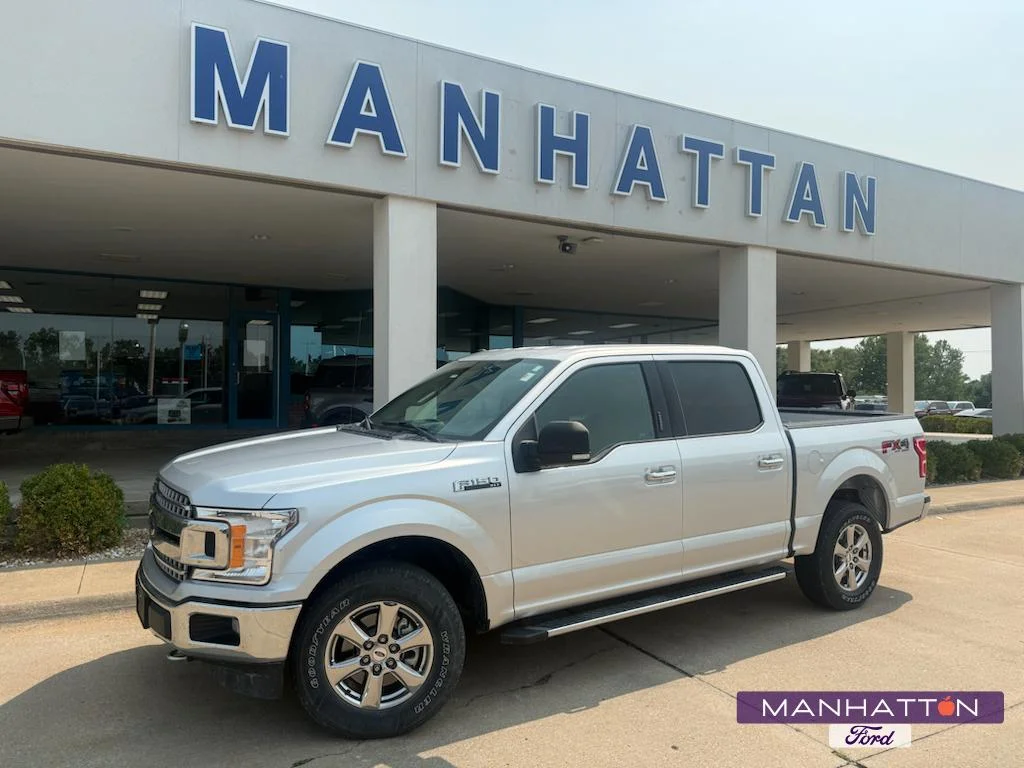 Used 2018 Ingot Silver Metallic Ford XLT image 1