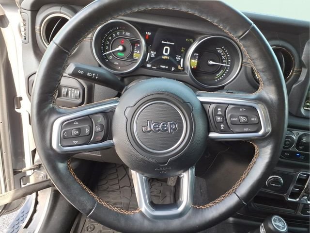 Used 2021 Silver Jeep Unlimited Sahara 4xe image 23