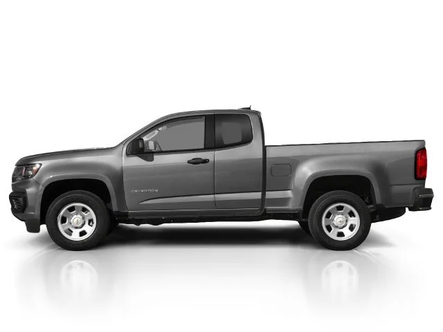 Used 2021 SATIN STEEL METALLIC Chevrolet 2WD Work Truck image 3