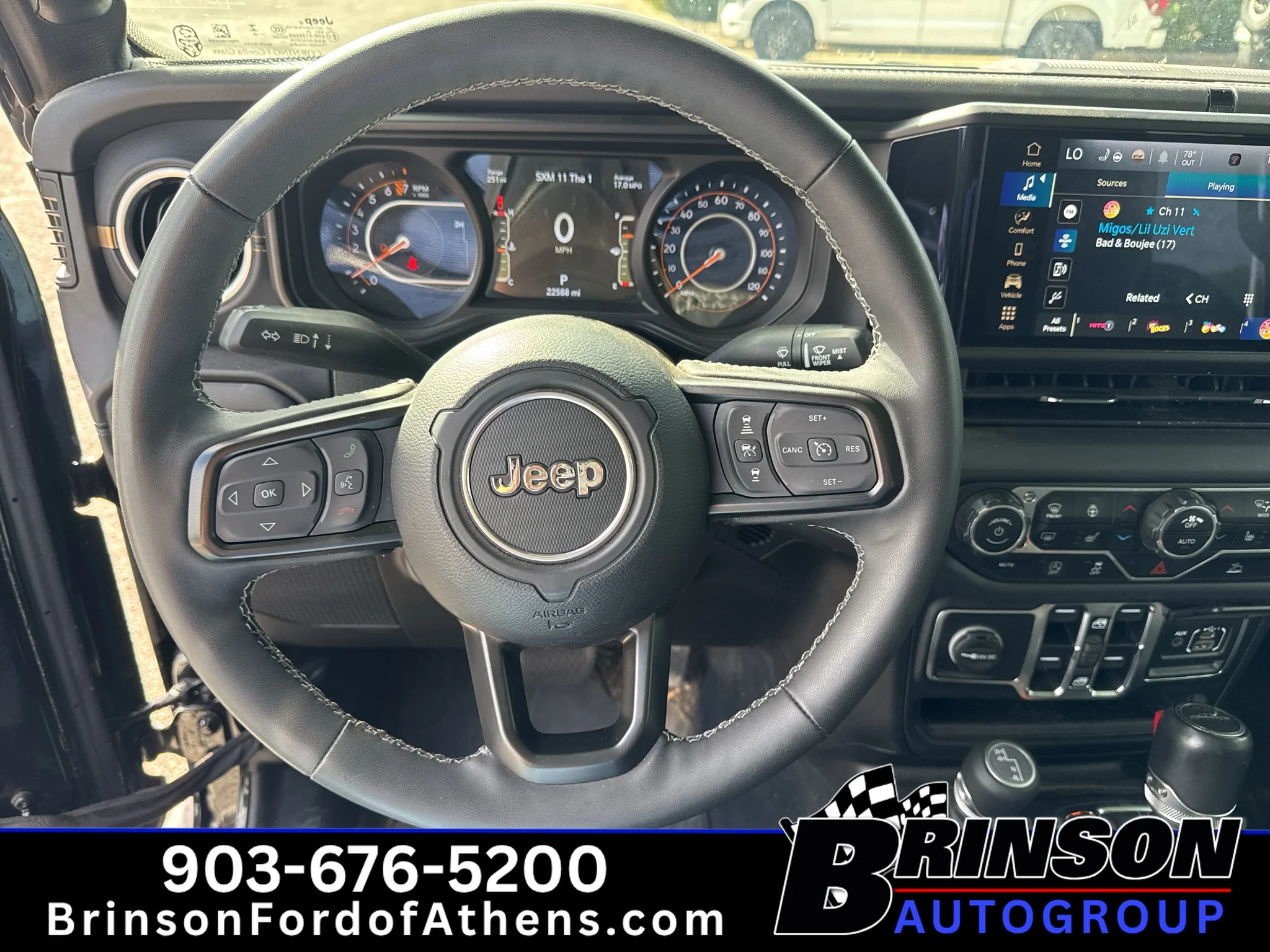 Used 2025 Black Clearcoat Jeep Texas Trail image 16