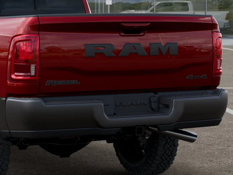 New 2026 Molten Red Pearl-Coat Exterior Paint RAM Rebel image 41