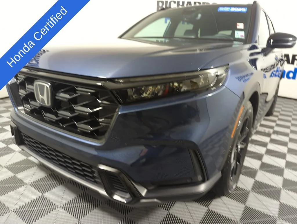 Certified Used 2025 Canyon River Blue Metallic Honda HYBRID 2WD SPORT-L image 34