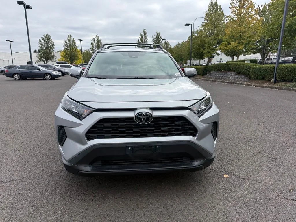 Used 2019 Silver Sky Metallic Toyota LE image 2