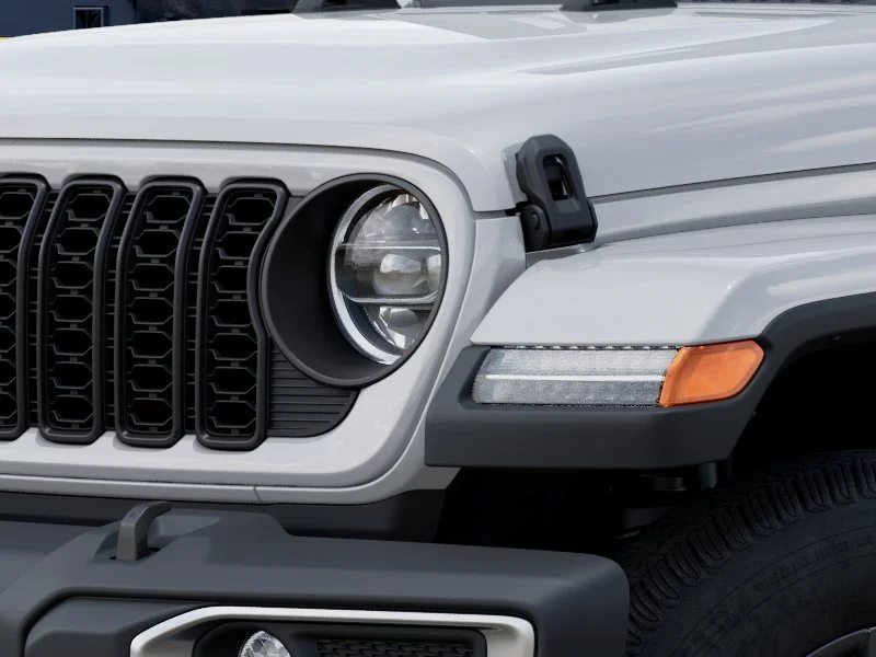 New 2026 Bright White Clear-Coat Exterior Paint Jeep Sport S image 6