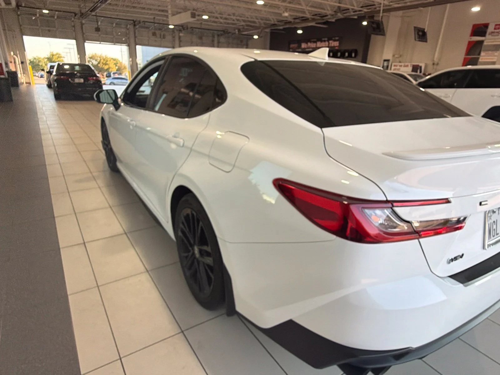 Used 2025 White Toyota SE image 16