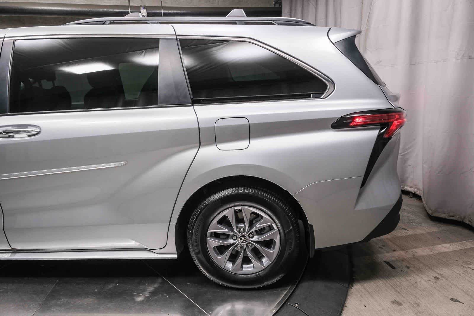 Used 2021 Celestial Silver Metallic Toyota XLE image 8