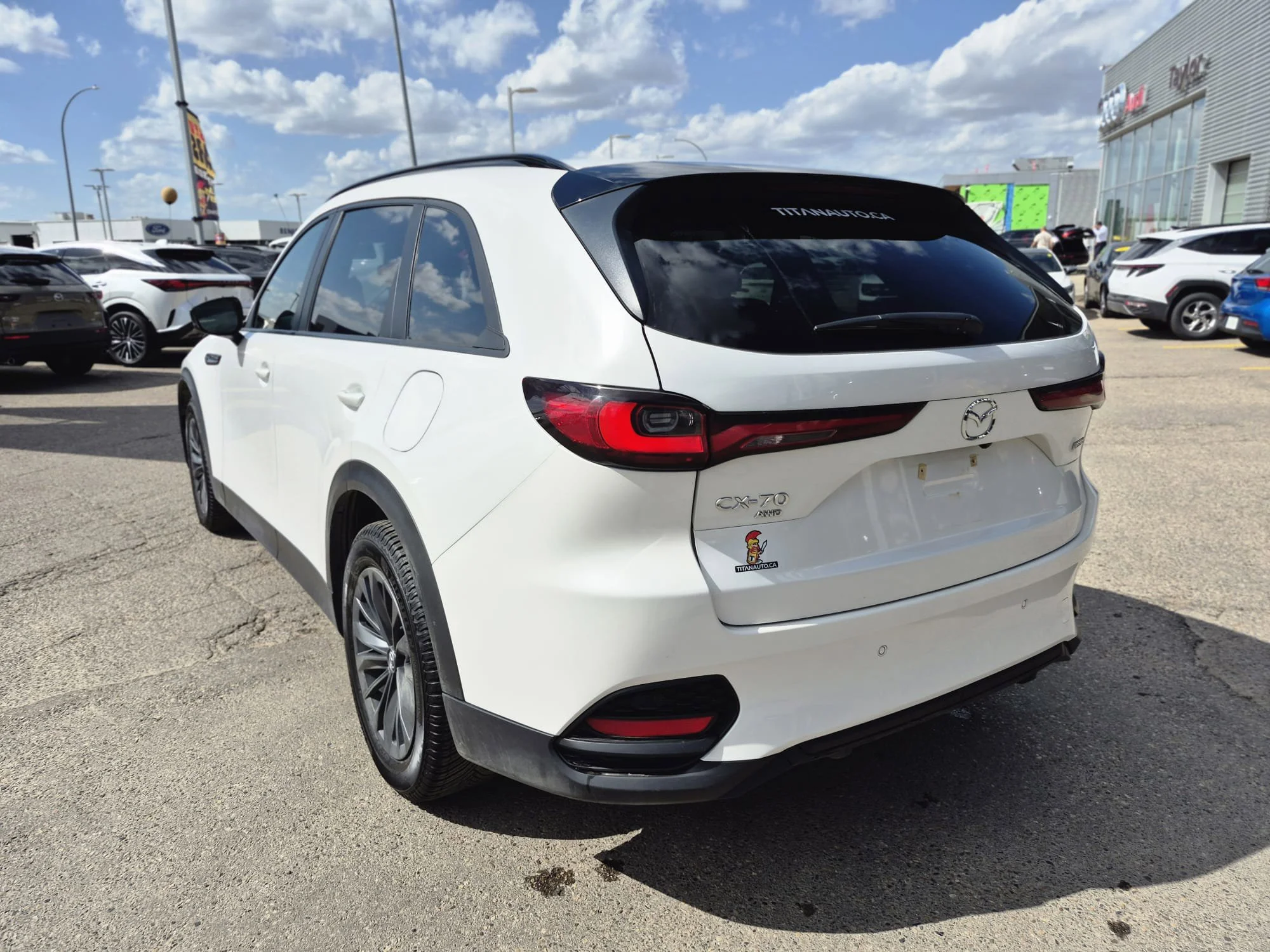 Certified Used 2025 Rhodium White Metallic Mazda GS-L AWD*Adaptive Cruise | Htd Leather | Sunroof | Htd Wheel | Blind Spot Detection | Park Assist image 12